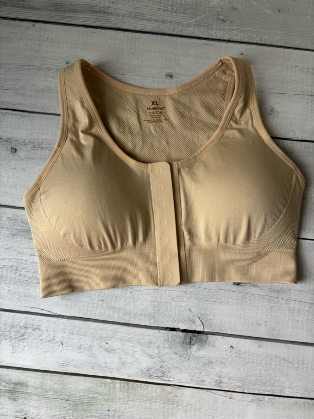 Shapermint Truekind Daily Comfort Posture Bra in Beige XL